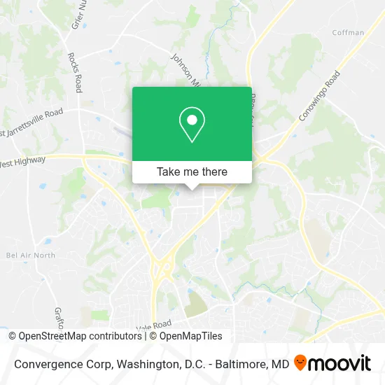 Convergence Corp map