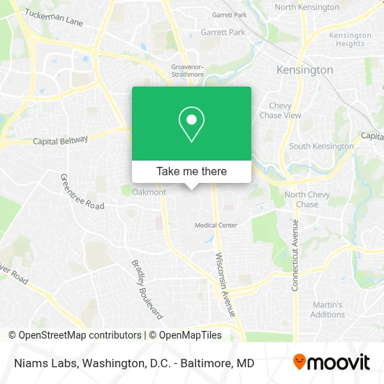 Niams Labs map
