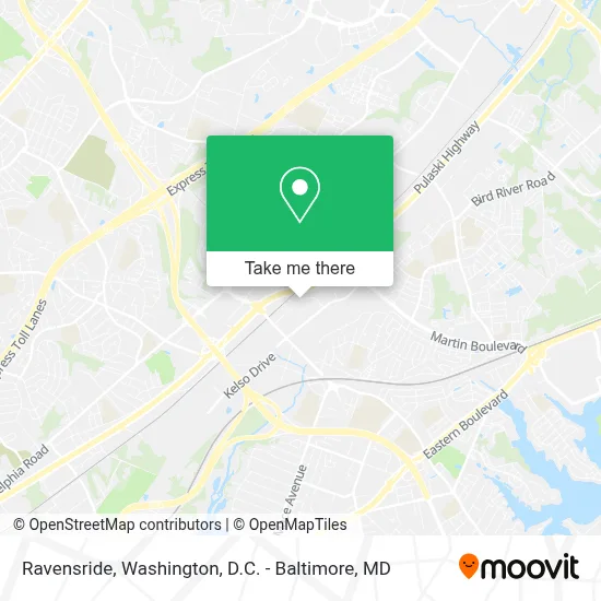 Ravensride map