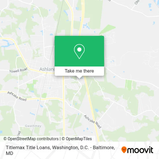 Titlemax Title Loans map