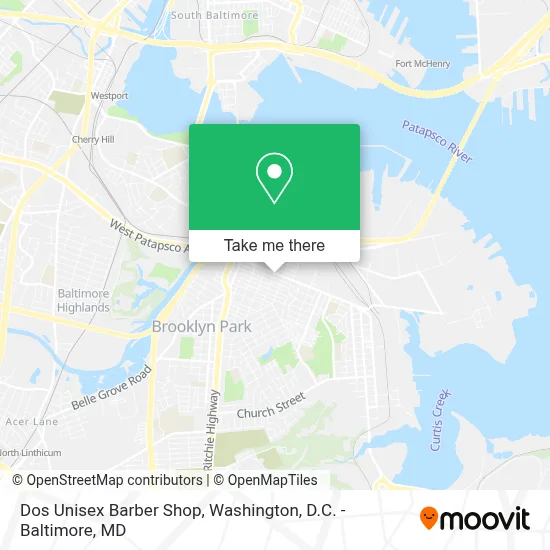 Dos Unisex Barber Shop map