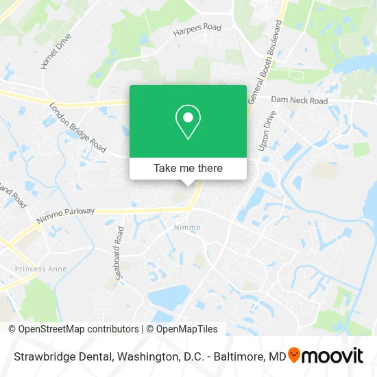 Strawbridge Dental map