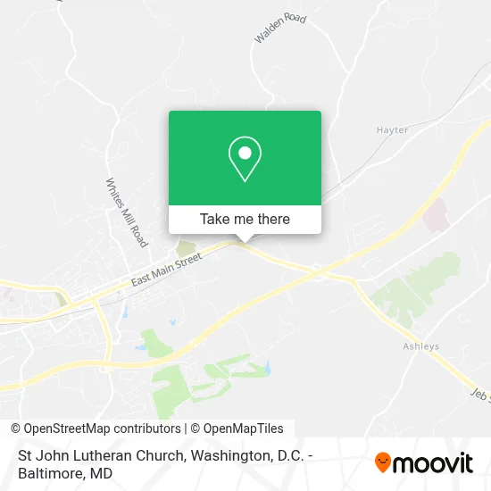 St John Lutheran Church map