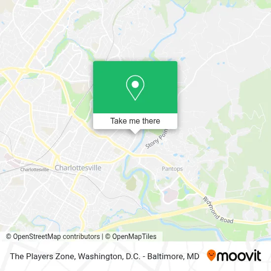 The Players Zone map
