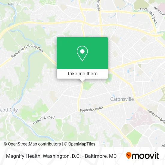 Magnify Health map