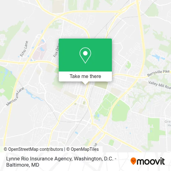 Lynne Rio Insurance Agency map