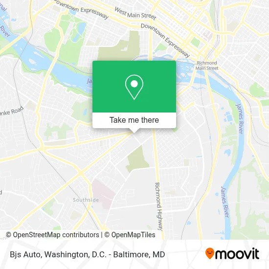 Bjs Auto map