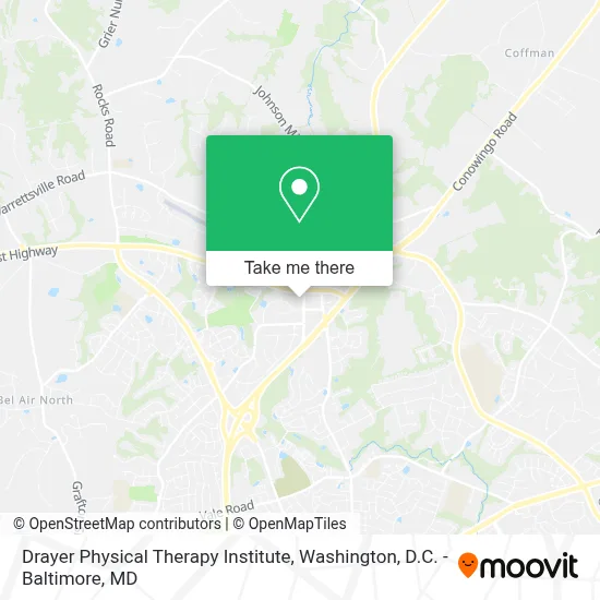 Drayer Physical Therapy Institute map