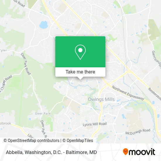 Abbella map
