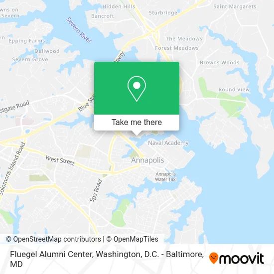 Fluegel Alumni Center map
