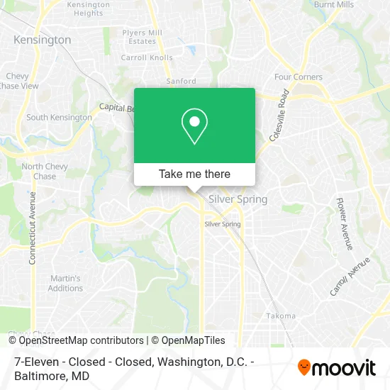 7-Eleven - Closed - Closed map