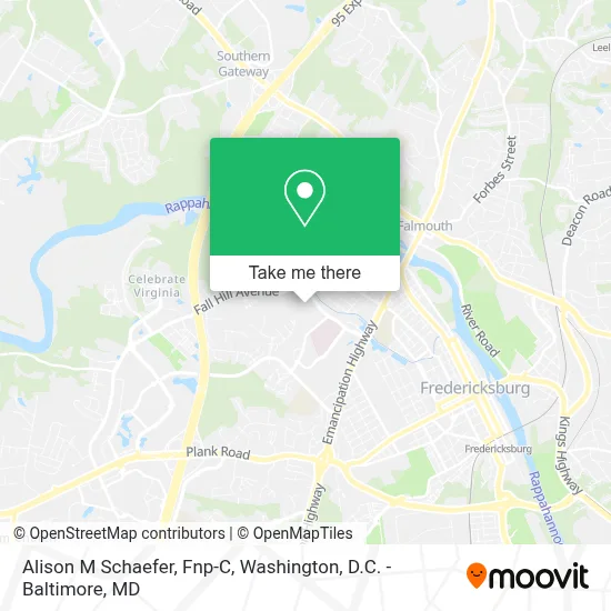 Alison M Schaefer, Fnp-C map
