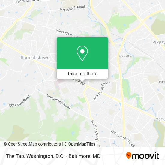 The Tab map