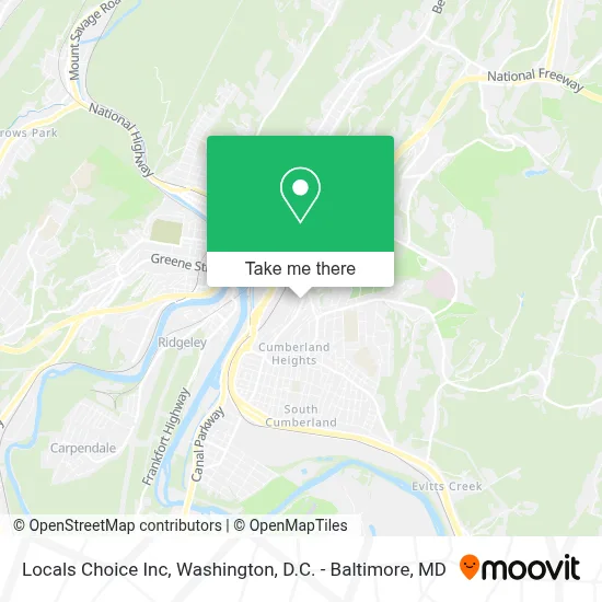 Locals Choice Inc map