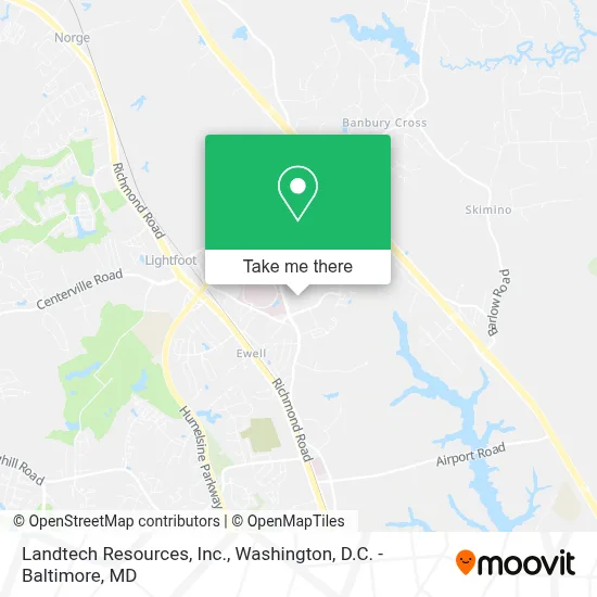 Landtech Resources, Inc. map