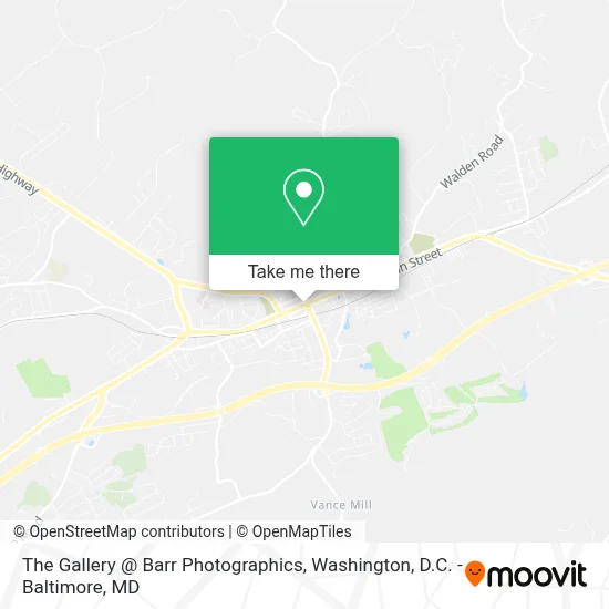 The Gallery @ Barr Photographics map