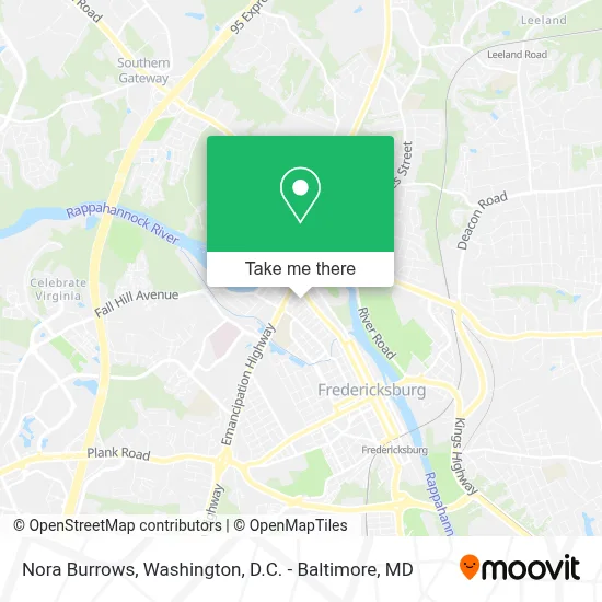 Nora Burrows map