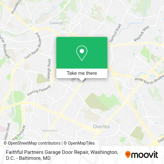 Faithful Partners Garage Door Repair map