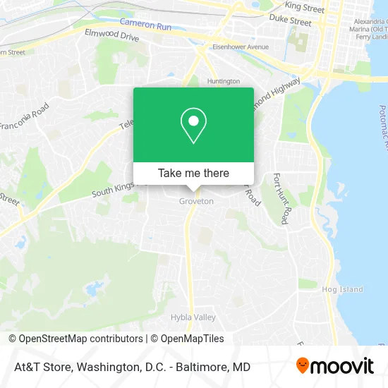 At&T Store map