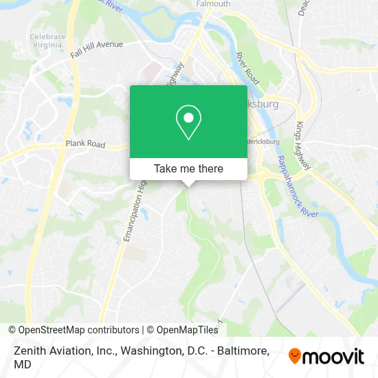 Zenith Aviation, Inc. map