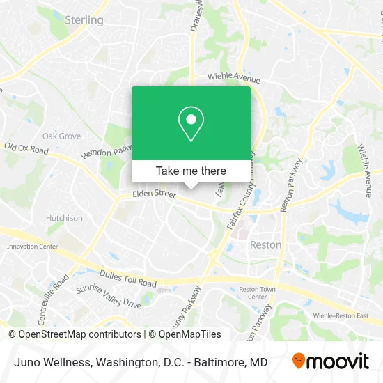 Juno Wellness map