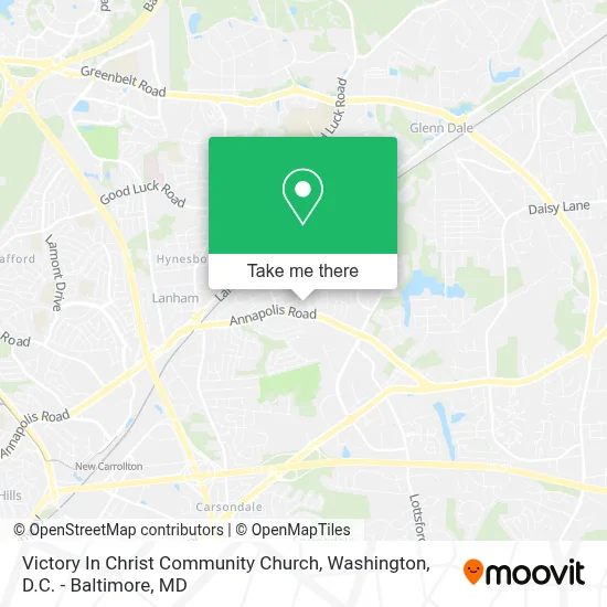Victory In Christ Community Church map