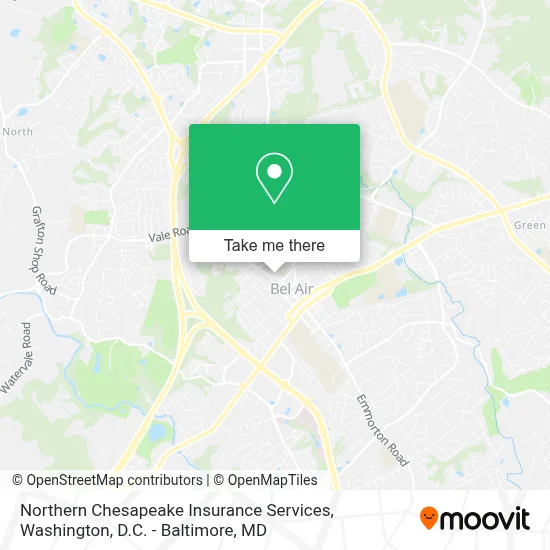 Northern Chesapeake Insurance Services map