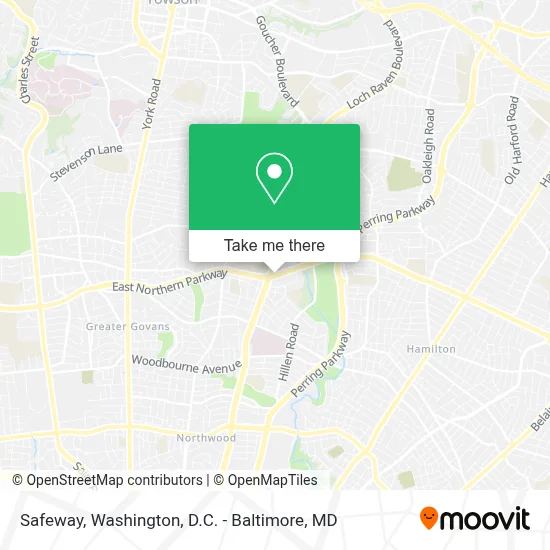 Safeway map