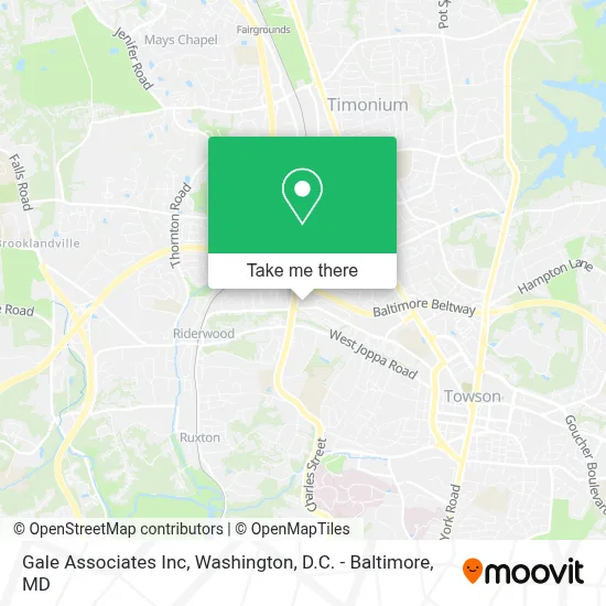 Gale Associates Inc map