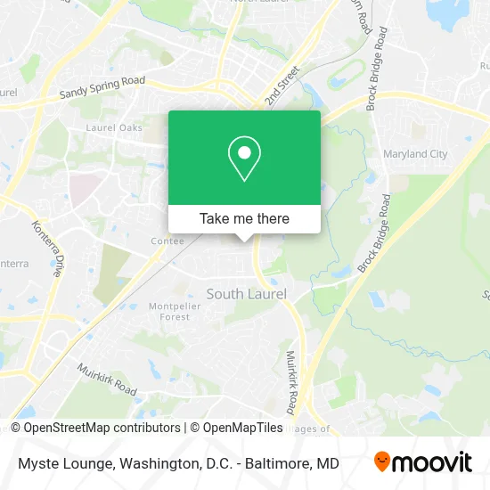 Myste Lounge map