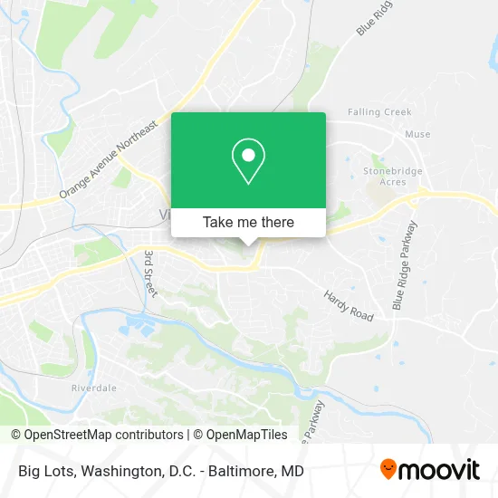 Big Lots map