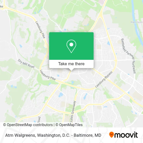 Atm Walgreens map
