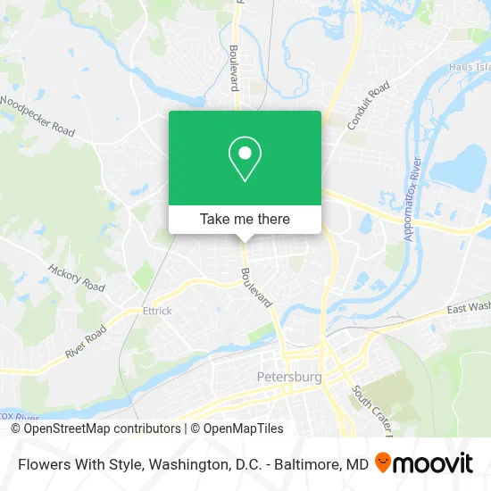 Flowers With Style map