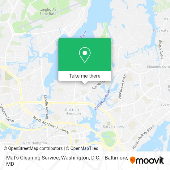 Mat's Cleaning Service map