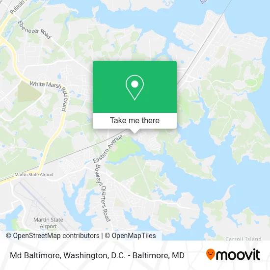 Md Baltimore map