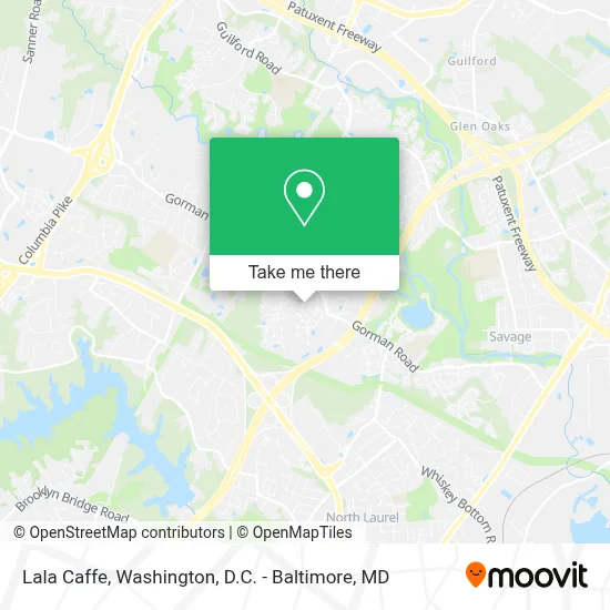 Lala Caffe map