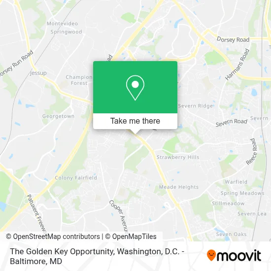 The Golden Key Opportunity map