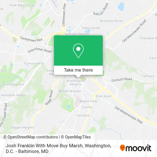 Josh Franklin With Move Buy Marsh map