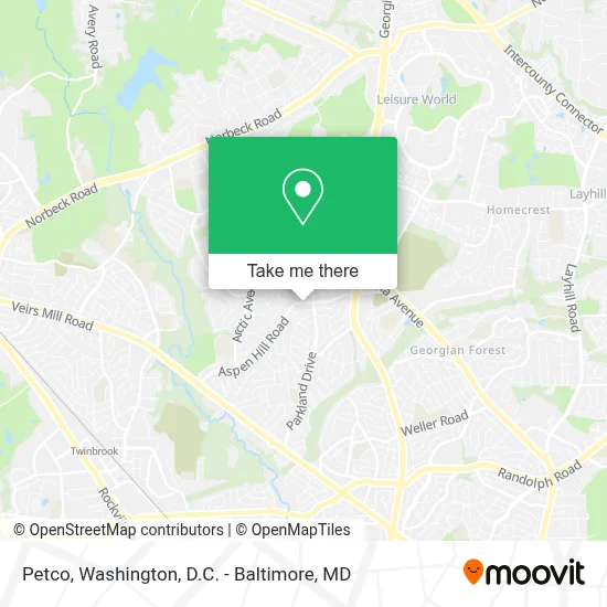 Petco map