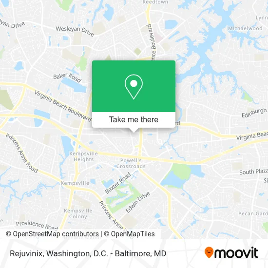 Rejuvinix map