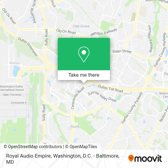Royal Audio Empire map