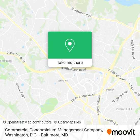 Commercial Condominium Management Company map