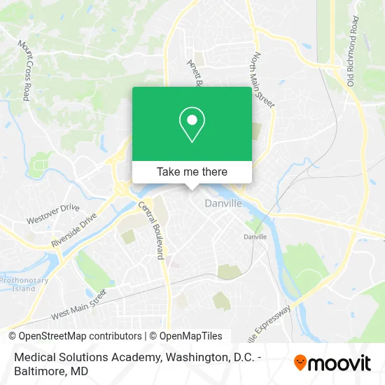 Medical Solutions Academy map