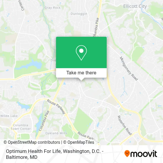 Optimum Health For Life map