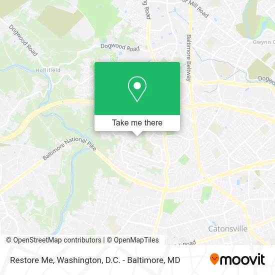 Restore Me map