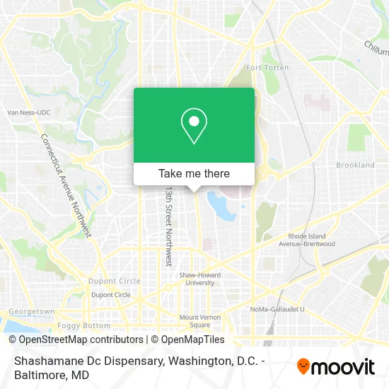Shashamane Dc Dispensary map