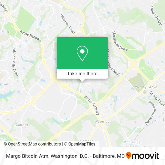 Margo Bitcoin Atm map