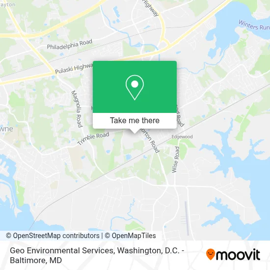 Geo Environmental Services map