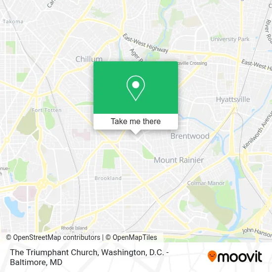 The Triumphant Church map