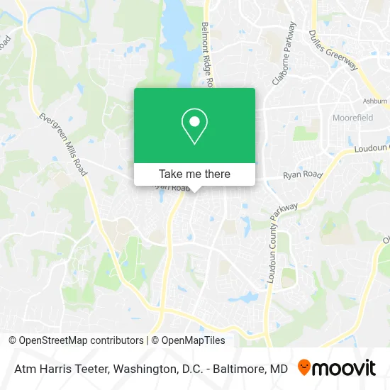 Atm Harris Teeter map